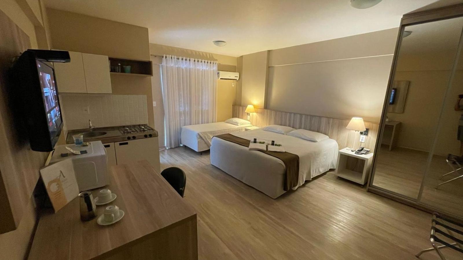 Aquarius Flat Aptos E Suites Santa Cruz do Sul Ngoại thất bức ảnh